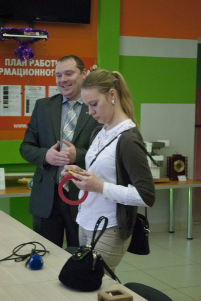 Фото к Школьники из Ангарска в гостях у владимирского информационного центра по атомной энергии.