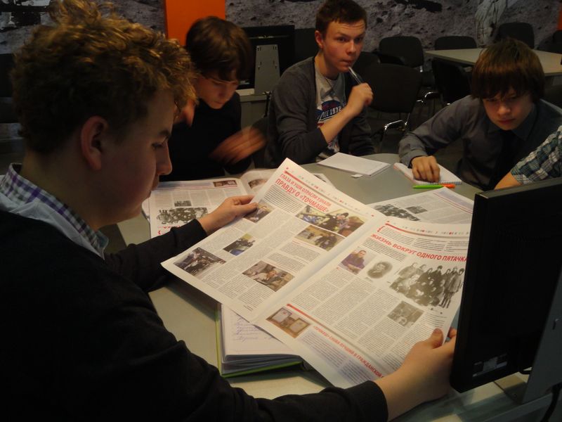 Фото к Мастер-класс для юных журналистов прошел в информационном центре по атомной энергии города Владимира.