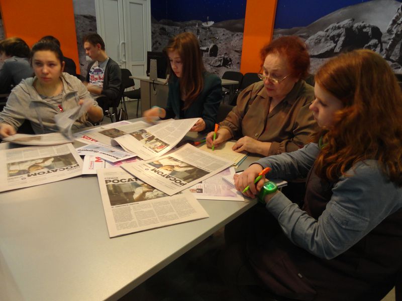 Фото к Мастер-класс для юных журналистов прошел в информационном центре по атомной энергии города Владимира.