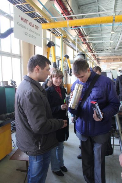 Фото к Юные журналисты из Владимира прикоснулись к секретам производственных успехов ОАО «ВПО „Точмаш“».