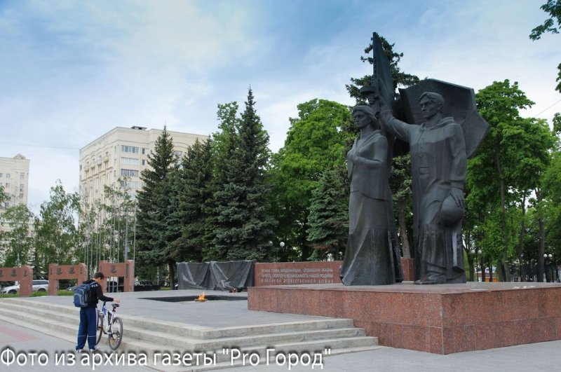 Фото к Участники атомного велопробега во Владимире убедились: уровень радиации в городе — в норме.