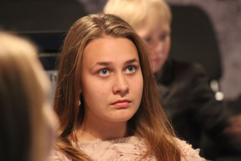 Фото к В День знаний владимирские школьники вспоминали Конституцию Российской Федерации.