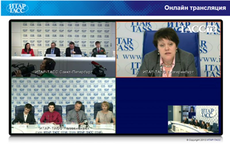 Фото к Привет с орбиты: ученики из 25 школы в режиме онлайн увидели видеотрансляцию сеанса связи с МКС. 