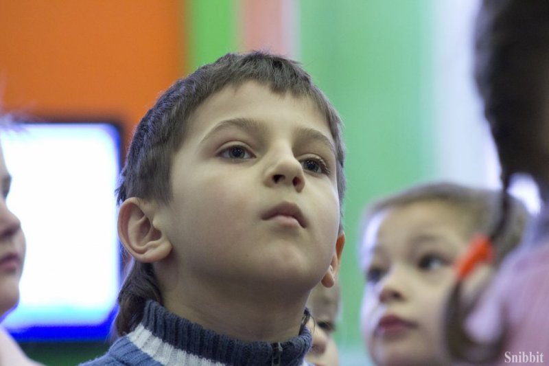 Фото к Привет с орбиты: ученики из 25 школы в режиме онлайн увидели видеотрансляцию сеанса связи с МКС. 