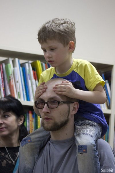 Фото к «Перевод времени»: владимирский информационный центр по атомной энергии принял участие во Всероссийской акции «Библионочь»