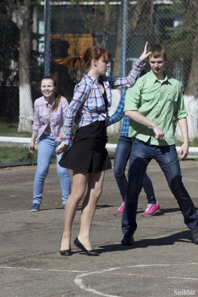 Фото к «Ретро Олимпиада» для современных школьников: во Владимире прошли соревнования по уличным играм