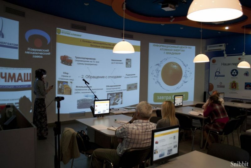 Фото к «Экологическая азбука»: во владимирском информационном центре по атомной энергии отметили Всемирный день эколога