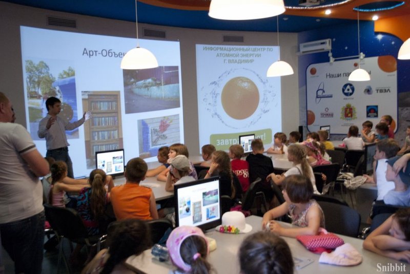 Фото к «Экологическая азбука»: во владимирском информационном центре по атомной энергии отметили Всемирный день эколога