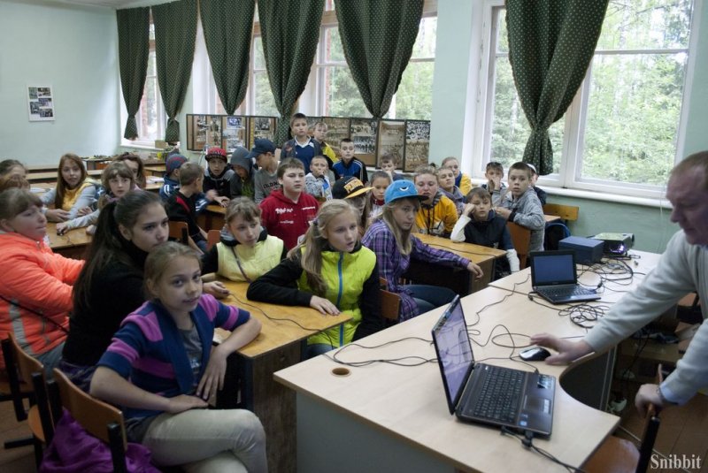 Фото к Проект «Атомный лагерь»: лето, солнце, дети