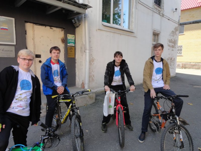 Фото к Участники «Атомного велопробега» в 12 российских городах убедились: радиация в норме