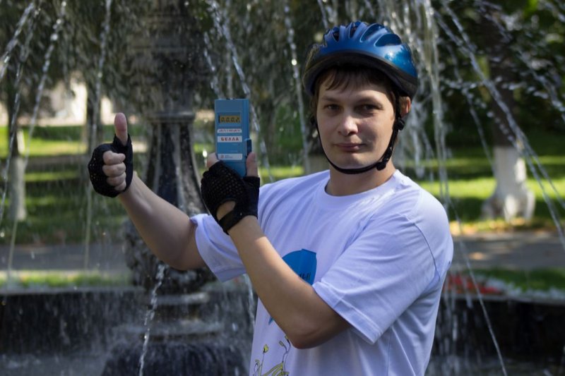 Фото к Участники «Атомного велопробега» в 12 российских городах убедились: радиация в норме