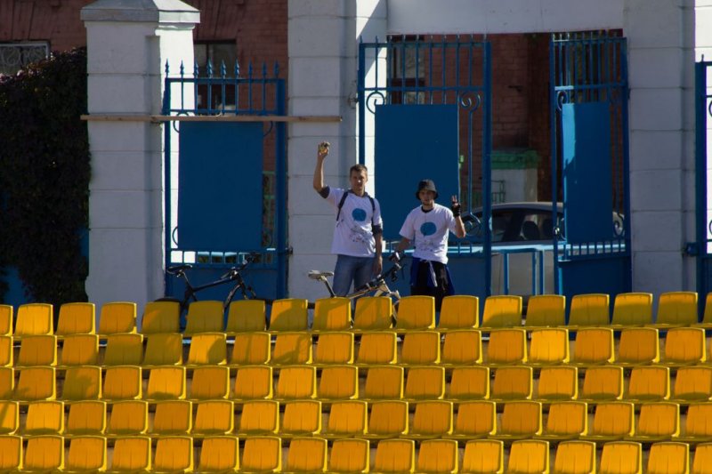 Фото к Участники «Атомного велопробега» в 12 российских городах убедились: радиация в норме