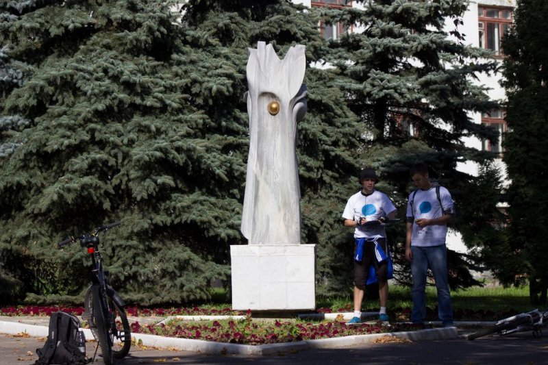 Фото к Участники «Атомного велопробега» в 12 российских городах убедились: радиация в норме