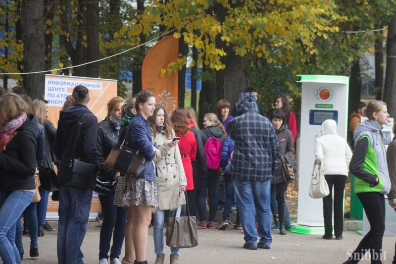 Фото к Около тысячи владимирцев приняли участие в «Научном марафоне» ИЦАЭ г. Владимира на «ДоброСаммите»