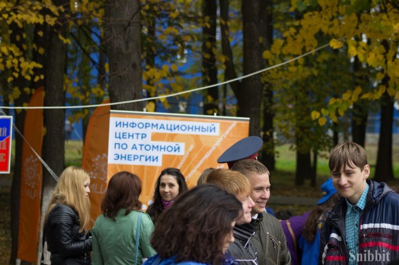 Фото к Около тысячи владимирцев приняли участие в «Научном марафоне» ИЦАЭ г. Владимира на «ДоброСаммите»