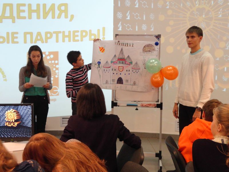 Фото к Юные журналисты рассказали сотрудникам ИЦАЭ во Владимире о планетарном жуке Игнате и пришельцах