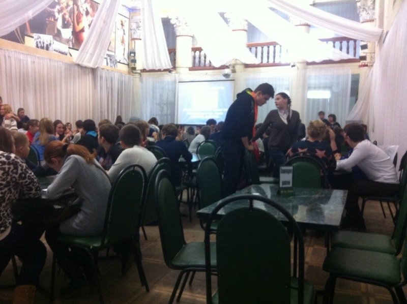 Фото к Команда «Атом team» стала лучшей в «Что? Где? Когда?» на областном турнире по интеллектуальным играм «Добрая энергия»