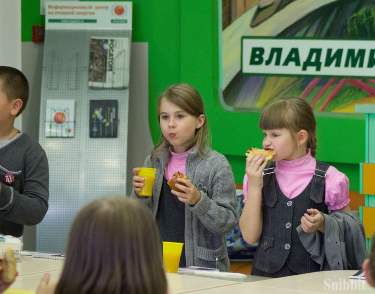 Фото к Азбука вовлеченности: дети сотрудников «Точмаша» вместе с одноклассниками посетили ИЦАЭ Владимира