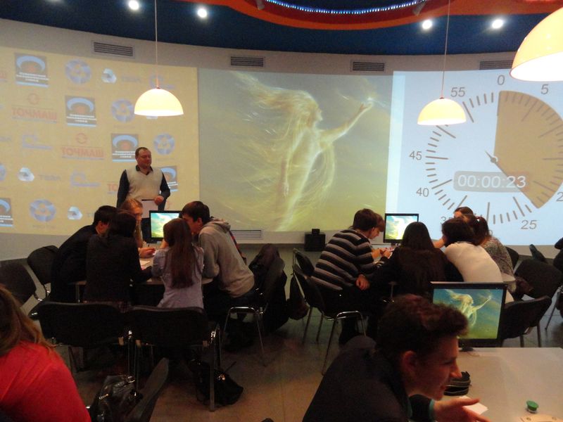 Фото к Школьники в ИЦАЭ одолели ноябрьский «Южный ветер»