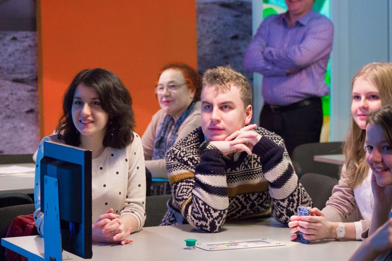 Фото к Вас всегда трое: владимирские юные журналисты узнали, как сделать интересное интервью с Дедом Морозом