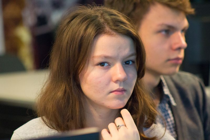 Фото к Вас всегда трое: владимирские юные журналисты узнали, как сделать интересное интервью с Дедом Морозом