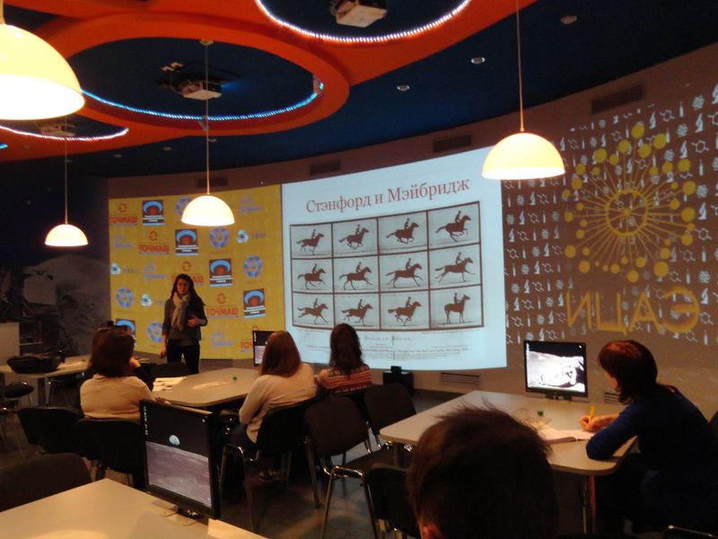 Фото к От аттракциона к искусству: владимирские студенты познакомились с историей научного кино