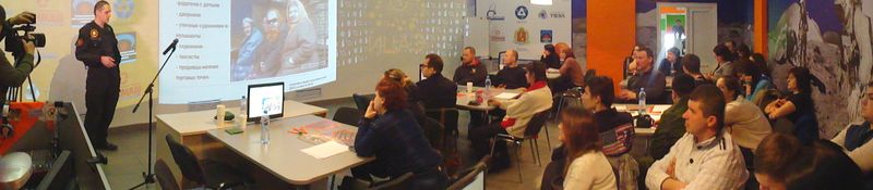 Фото к В ИЦАЭ Владимира прошло обучение Добровольного поисково-спасательного отряда «Лиза Алерт — Владимир»