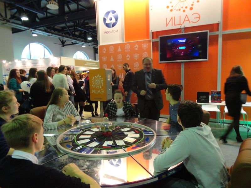 Фото к Просвещение от Росатома: итоги участия ИЦАЭ в Московском международном салоне образования