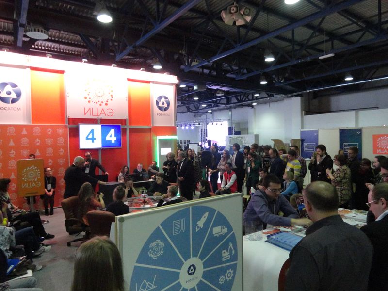 Фото к Просвещение от Росатома: итоги участия ИЦАЭ в Московском международном салоне образования