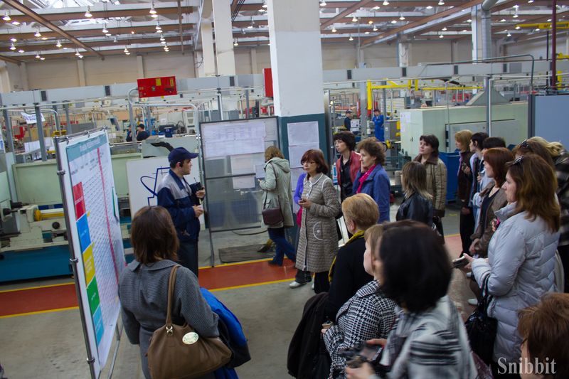 Фото к Владимирские педагоги исследовали «супермаркет» и познакомились с «принципом „Макдональдса“» на Ковровском механическом заводе