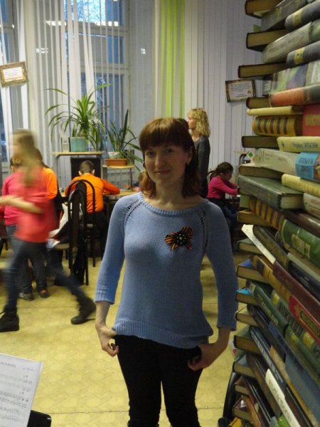 Фото к Сотрудники ИЦАЭ Владимира подарили участникам «Библионочи» оранжевое настроение