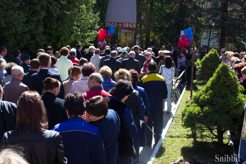 Фото к «Пока память жива»: на «Точмаше» прошел митинг, приуроченный к Дню Победы