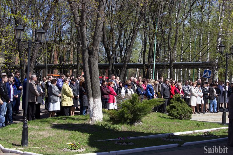 Фото к «Пока память жива»: на «Точмаше» прошел митинг, приуроченный к Дню Победы