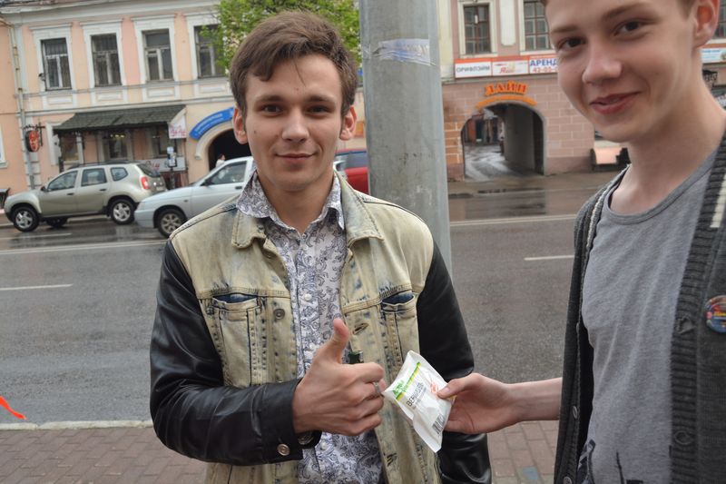 Фото к Тетрадку и ручку на ключи от «опеля»: во Владимире прошла игра «Давай меняться»