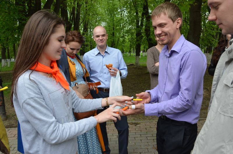 Фото к Тетрадку и ручку на ключи от «опеля»: во Владимире прошла игра «Давай меняться»