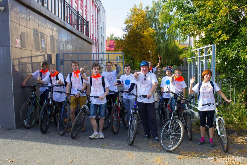 Фото к Атомный велопробег во Владимире: уровень радиации в норме