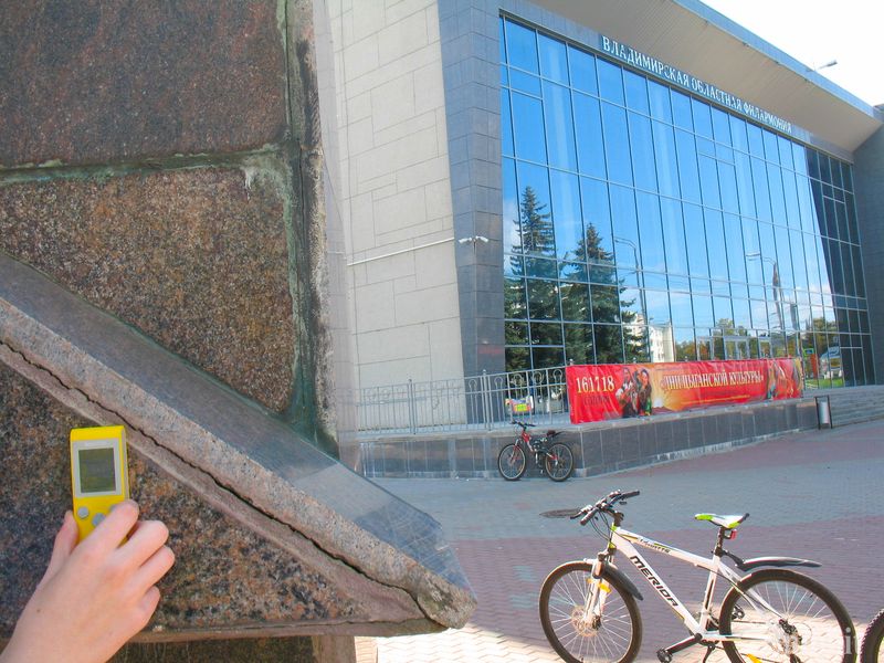 Фото к Атомный велопробег во Владимире: уровень радиации в норме