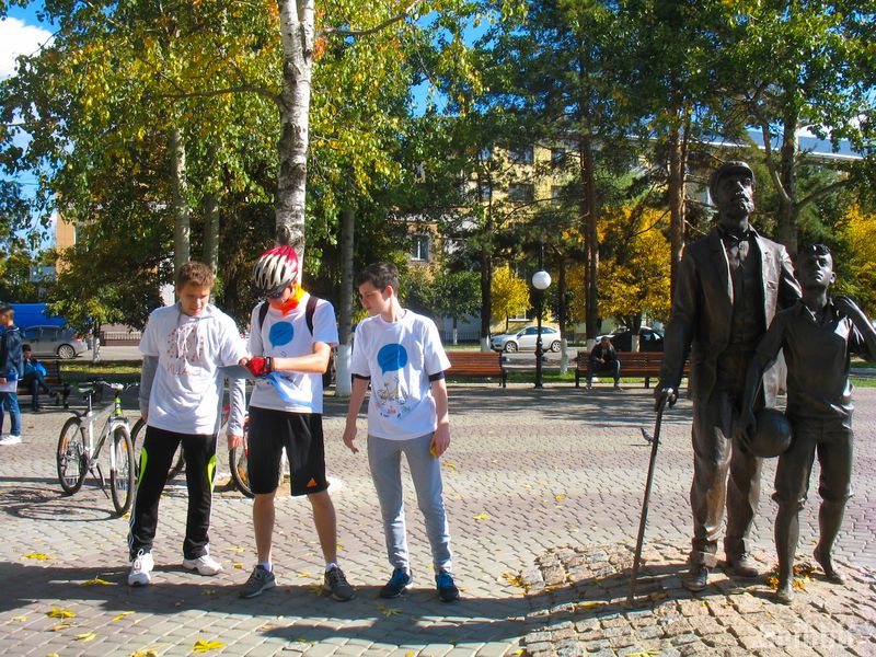 Фото к Атомный велопробег во Владимире: уровень радиации в норме