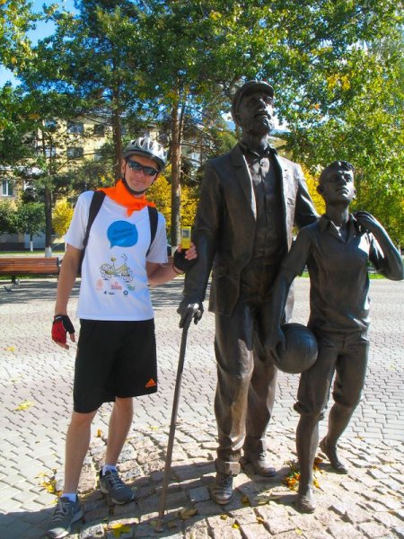 Фото к Атомный велопробег во Владимире: уровень радиации в норме