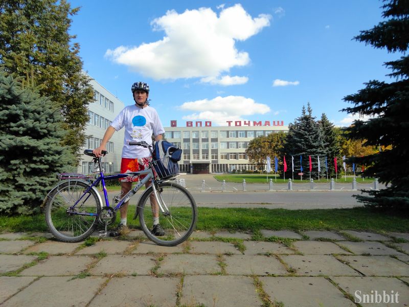 Фото к Атомный велопробег во Владимире: уровень радиации в норме