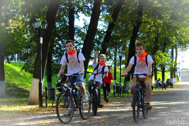 Фото к Атомный велопробег во Владимире: уровень радиации в норме