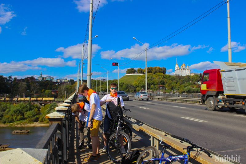 Фото к Атомный велопробег во Владимире: уровень радиации в норме
