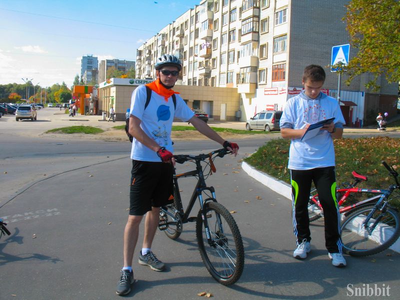 Фото к Атомный велопробег во Владимире: уровень радиации в норме