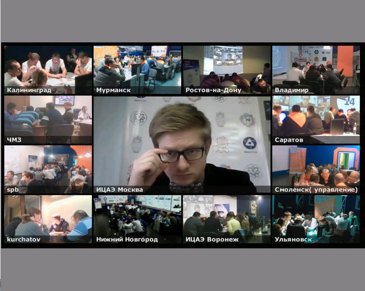 Фото к Прошел региональный этап чемпионата «Что? Где? Когда?» среди предприятий атомной отрасли