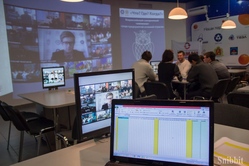 Фото к Прошел региональный этап чемпионата «Что? Где? Когда?» среди предприятий атомной отрасли