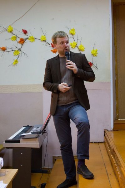 Фото к «Человек — это главная ценность»: во Владимире прошли встречи с футурологом Данилой Медведевым