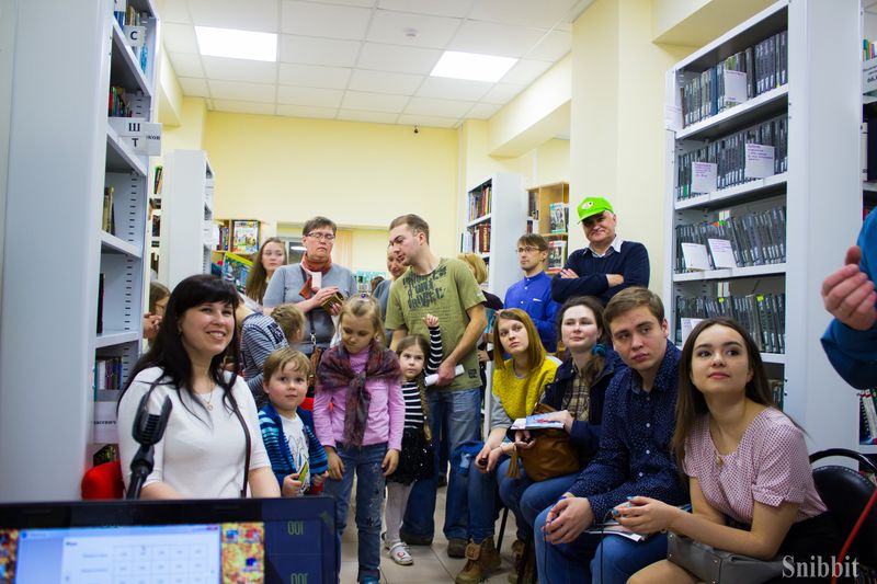 Фото к «Читай кино!»: ИЦАЭ Владимира провел «Библионочь» в областной научной библиотеке