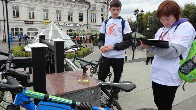 Фото к Атомный велопробег-2016: радиационный фон во Владимире в норме!