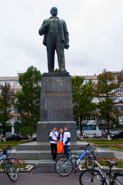 Фото к Атомный велопробег-2016: радиационный фон во Владимире в норме!