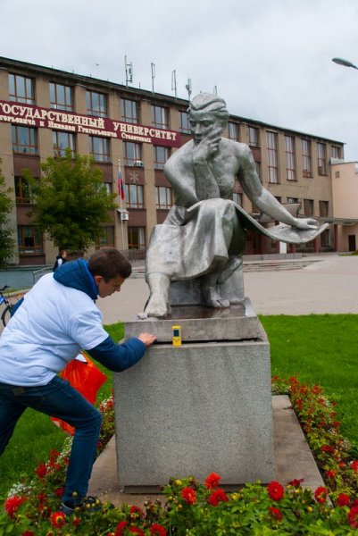 Фото к Атомный велопробег-2016: радиационный фон во Владимире в норме!